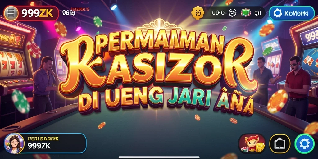 Tampilan menarik gameplay 999ZK yang mendebarkan.