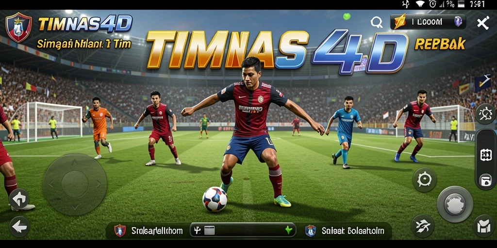 Tampilan gameplay mendebarkan di TIMNAS4D.